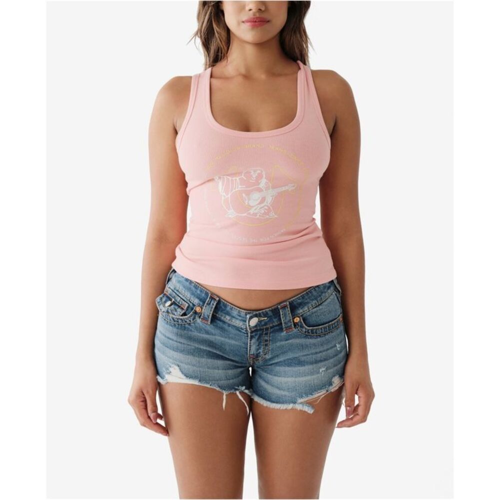 True Religion Womens Logo Tank Top, NWT